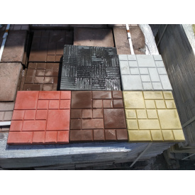 Тротуарна плитка Мозаїка Жовтий