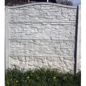 Еврозабор "Карпатский камень" арка Эконом