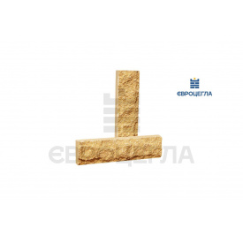 Фасадная плитка Евроцегла 250х20х65 мм желтая