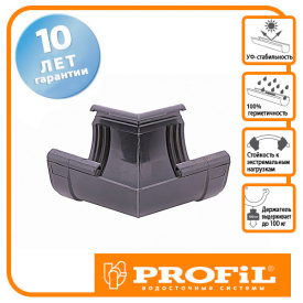 Угол внутренний Profil 90 графитовый W 135 градус