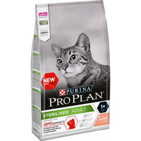 Сухой корм для котов Purina Pro Plan Sterilised с лососем 1.5 кг