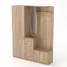 Прихожая Компанит Тамара 2000х1600х373 мм дсп