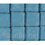 Тротуарная плитка “Квадрат” Стандарт УМБР 40мм, синяя на белом цементе Черкассы