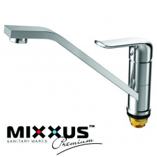 Змішувач для кухні ялинка на гайці 25см MIXXUS Medea Chr-004