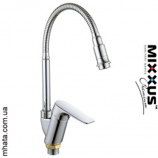 Смеситель для кухни Ухо на гайке Mixxus Nobel (Chr-011)