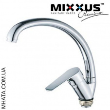 Змішувач для кухні вухо на гайці Mixxus Nem Chr-011