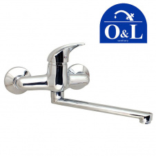 Змішувач для кухні від стіни O&L OL Euro Product Chr-008