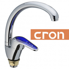 Змішувач для кухні Вухо на гайці Cron Magic Blue (Chr-011)