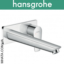 Змішувач Hansgrohe (art 71734000) Змішувачів для умивальника настінний вилив 225 мм