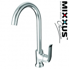 Змішувач для кухні Вухо на гайці MIXXUS Medea Chr-014
