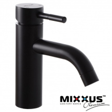 Смеситель для умывальника MIXXUS Sus-001B Black (Chr-001-B), Польша (нержавеющая сталь)