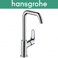 Змішувач Hansgrohe 31609000 для умивальника FOCUS 240 з донним клапаном