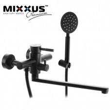Фото - Смеситель для ванны длинный нос MIXXUS Sus Black EURO (Chr-006), Польша (нержавеющая сталь) Смеситель для ванны длинный нос MIXXUS Sus Black EURO (Chr-006), Польша (нержавеющая сталь)