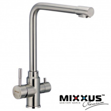 Смеситель для кухни Ухо под осмос MIXXUS Sus 021 (Chr-021), Польша (нержавеющая сталь)