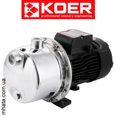Поверхневий самовсмоктувальний насос KOER JS-800 (Н=46М Q=3,3кбМ P=800Вт. 1"x1")