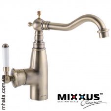 Смеситель для умывальника MIXXUS Premium Vintage Bronze (Chr-001C), Польша