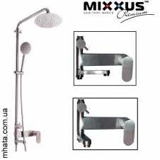 MIXXUS RIO-009-J Душевая колонна со смесителем из нерж. стали SUS304