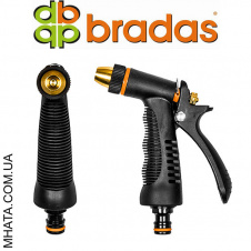 Пистолет для полива PROFI металлический BRADAS ECO-KT233FRS регулируемый