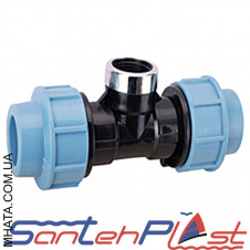 Santehplast Трійник Внутрішня Різьба 90x2 1/2
