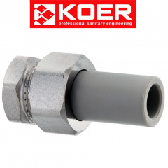 KOER Разборное соединение с внутренней резьбой d20*1/2"в, Чехия Київ