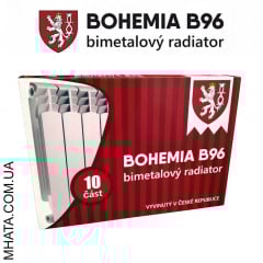 Радіатор біметалічний BOHEMIA B96, Чехія Куйбышево