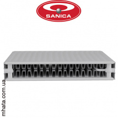 Стальной радиатор Sanica 22 тип 500*600 Турция (нижнее подключение) Бородянка