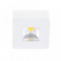 Накладной потолочный светильник led Brille LED-219/5W NW WH квадратный Полтава