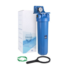 Фильтр Aquafilter Big Blue 20 с обезжелезивающим картриджем и манометром Черновцы