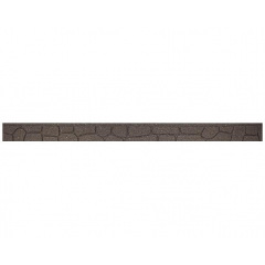 Декоративний бордюр для саду MultyHome Каміння 2х3,5х120 см сіро-коричневий Херсон