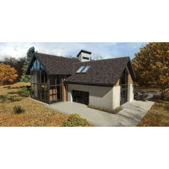 Битумная черепица Акцент Графит Луцк