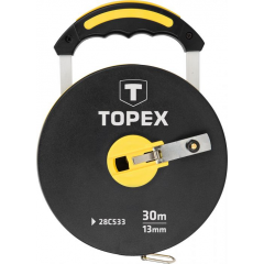 Стрічка вимірювальна TOPEX з скловолокна 30 м (28 C 533) Київ