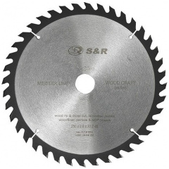 Пильный диск S&R WoodCraft 250 х 30 x 2,6 мм 40Т (238040250) Миколаїв