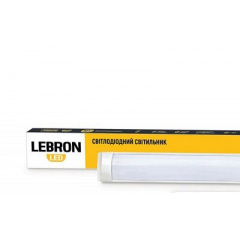 LED світильник LEBRON L-Т8-LP 36W 1200 мм 6200K 2700Lm кут 140° Рівне