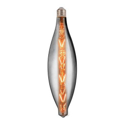 Лампа винтажная светодиодная (ретро) Filament led ELLIPTIC 8W E27 2400К Титан Львов