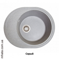 Плита гранітна мийка Адамант OVUM 620x500x200 Київ