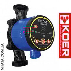 Циркуляционный энергосберегающий насос KOER N25-40 180 со шнуром и гайками Ровно