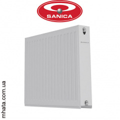 Сталевий радіатор Sanica 22 тип 500 * 1800 Туреччина (нижнє підключення) Одеса