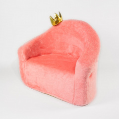 Детское кресло Zolushka Принцесса 50см розовое (ZL450) Чернигов