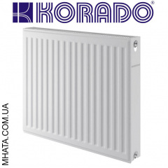 Стальной радиатор KORADO 11 400x2000 боковое подключение Днепр
