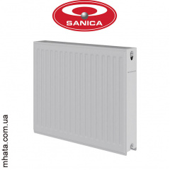 Стальной радиатор Sanica 22 тип 500*1500 Турция (нижнее подключение) Ужгород