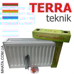 Радіатор сталевий TERRA teknik т22 300x900 бокове підключення Полтава