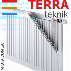 Радіатор сталевий TERRA teknik т11 500x900 бокове підключення Петрове