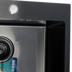 Кухонная мойка Mixxus MX5050х200x1.0-PVD-BLACK Рівне