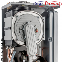 Газовий котел Nova Florida Virgo CTFS 24 контурний турбований РК дисплей Миколаїв