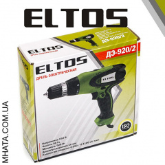 Дрель-шуруповерт сетевой Eltos ДЭ-920/2 Тернополь