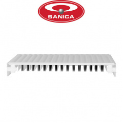 Сталевий радіатор Sanica 11 500x1000 бокове підключення Бородянка