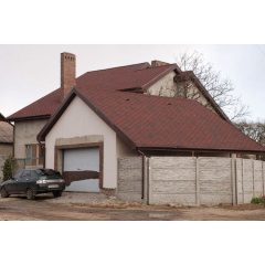 Битумная черепица Мозаика Огненная лава Червоноград