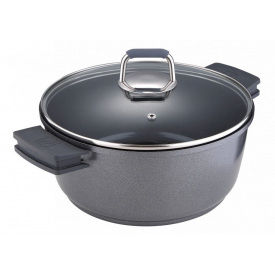 Кастрюля TITAN-GRAY с антипригарным покрытием на 1,8 л Bergner BG-7934-GY