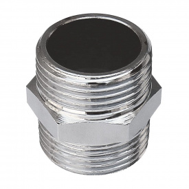Ниппель SOLOMON 3/4" НН хром 8205