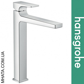 Змішувач Hansgrohe ( 32512000) для умивальника Metropol з донним клапаном